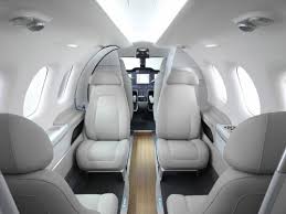 The Embraer Phenom 100 Is The Most Successful Very Light Jet With Over 350 Built Embraer Brought M Aircraft Interiors Private Jet Interior Luxury Private Jets