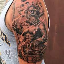 We did not find results for: King Neptune Tattoo By Nathan Varney Nathanvarneyart Riotinktattoo Columbus Ohio Tattoo Columbus Black And Grey Tattoos Sleeve Tattoos Tattoos
