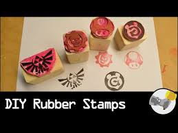 Carefully cut out the card, making sure it's not lopsided or irregular in shape. Diy Rubber Stamps 9 Steps With Pictures Instructables