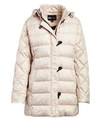 Big Chill Thistle Toggle Hooded Puffer Parka Women Plus