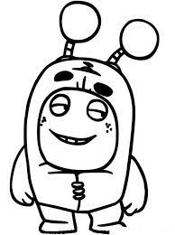 Clip arts are great for making party invitation cards, posters, blog/web designs, arts and crafts, scrapbooks and lots more creative possibilities. Oddbods Coloring Pages 55 Images Free Printable