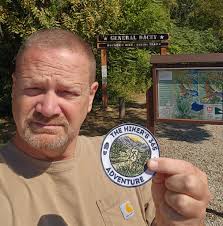 Completing 365 miles hiking challenge