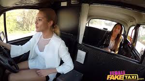 Female Fake Taxi Blonde on brunette lesbian romp on the backseat of taxi -  XNXX.COM