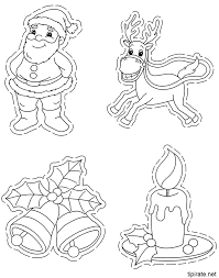 Il convient d'abord de se poser les bonnes questions sur la déco du sapin de noël. Dessins De Noel A Colorier Et A Decouper Tipirate