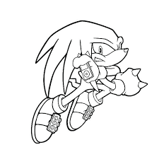 Sonic 3 Knuckles Para Colorear Novocom Top