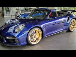 We may earn money from the links on this page. 8k Stunning Gentian Blue Porsche 992 Turbo S At Porsche Center Boras In Superresolution Youtube
