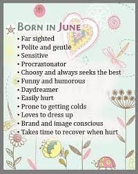 Facts Of June Born June Birthday Birth Month Quotes Birthday Month Quotes Birth Month Meanings