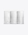Download Toilet Paper 12 Pack Mockup Front View In Packaging Mockups On Yellow Images Object Mockups PSD Mockup Templates