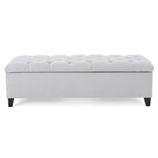 They differ with the simplicity of lines and shapes but remain the high quality and handcrafted elements. Best Selling Home Decor Ottilie Contemporary Button Tufted Fabric Rectangle Storage Ottoman Bench 299246 Rona