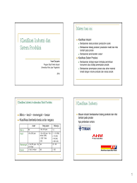 Maybe you would like to learn more about one of these? Klasifikasi Industri Dan Sistem Produksi