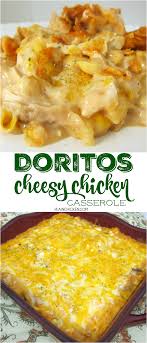 Doritos Cheesy Chicken Casserole Cheesy Chicken Casserole Chicken Recipes Casserole Recipes