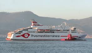 The motril nador ferry route connects spain with morocco. Motril Nador Al Hoceima Estreno Del Ferry Villa De Teror Puente De Mando Juan Carlos Diaz