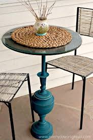 Do You Have An Old Lamp Kicking Around That S Ready For The Dumpster Don T Throw It Out Yet Co Bistro Table Outdoor Bistro Table Outdoor Patio Furniture Sets