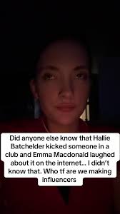 Hallie Batchelder's Club Incident with Emma Macdonald