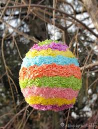 An Egg Cellent Pinata Homemade Pinata Easter Diy Easter Birthday Party