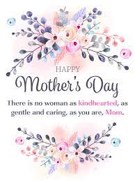 Get a mother's day card with some space for penning a personal message, and use these sweet, funny, or insightful ideas to help you figure out consider this guide on what to write in a mother's day card the ultimate starting point, and then pull from personal experiences, memories, and feelings to. A Kind Soul Happy Mother S Day Card From Daughter Birthday Greeting Cards By Davia
