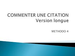 La conscience est la raison pratique représentant à l'homme son devoir. auteur : Commenter Une Citation Version Longue Ppt Video Online Telecharger