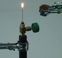Bunsen Burner/ Needle Flame Burner diameter 0,5 mm. (IEC ...