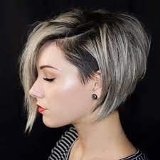 Check spelling or type a new query. Short Bob Mit Undercut Novocom Top