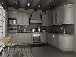 small kitchen units design 3d model