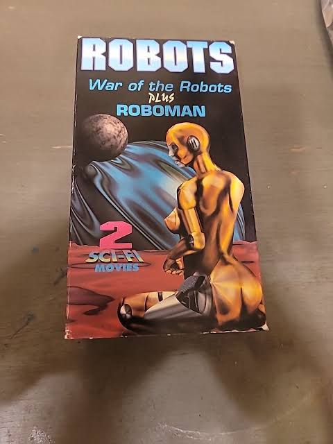 ROBOTS: WAR OF THE ROBOTS & ROBOMAN 2×VHS NTSC 1994 Simitar Vintage | eBay