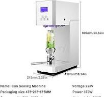 Amazon.com: Can Sealer Machine,Semi-Automatic Cans Sealing ...