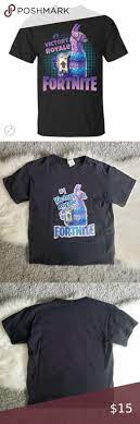 Fortnite Victory Royale Lucky Llama Youth T Shirt Fortnite 1 Victory Royale Luc In 2020 Shirts T Shirt Fortnite