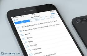 How To Add Or Delete Favorites In Safari In Iphone Igeeksblog Iphone Iphone Apps Ipad