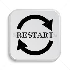 Restart Icon Design Restart Button Design Icon Design Web Design Projects Web Design