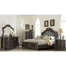 King size bed frames are available in a wide variety of styles from the minimalist metal frame to a fully decorative metal bed frame king. Astoria Grand Fessler King Standard 4 Piece Bedroom Set Wayfair