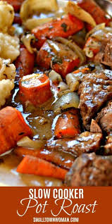 Slow Cooker Pot Roast Recipe With Images Pot Roast Slow Cooker Slow Cooker Pot Roast Recipes Comfort Food Recipes Dinners
