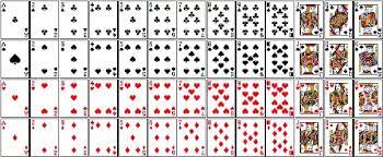 With 36 cards you have the 4 of's in your deck and can hit them consistantly. How Many Red Face Cards Are There In A Pack Of Cards Quora