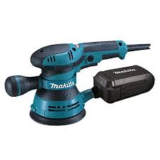 Makita Bo5041j Ponceuse Excentrique 300 W O 125 Mm Meuleuse Ponceuse Servante Mobile