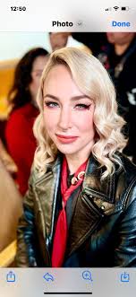 My gorgeous daughter Ali Barone getting ready for a Howlin' Ray's photo  shoot as the new manager of the Pasadena location!!!