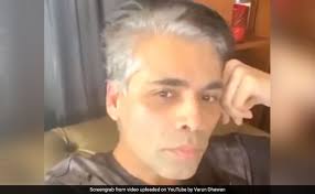 You Look Like A Bond Villain Varun Dhawan Reviews Karan Johar S New Lockdown Look varun dhawan reviews karan johar s new