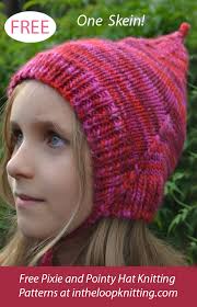 Pixie Hat Knitting Patterns