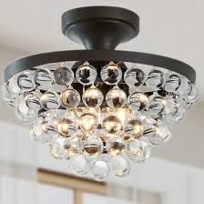 Gracie Oaks Seidman 4 Light Semi Flush Mount Reviews Wayfair Flush Light Fixture Flush Mount Chandelier Ceiling Mount Fixtures