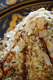 Couscous De Ceremonie Aux Fruits Secs Servies