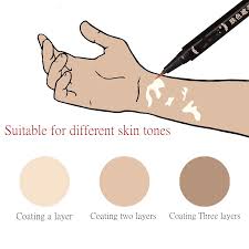 While there is no vitiligo cure, there is no other form of cosmetic tattooing or micropigmentation like microart. Professional Tattoo Concealer Vitiligo Scars Birthmarks Cover Plant Essence Skin Cover Pen Aliexpress