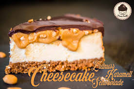 Erdnuss Karamell Chocolate Cheesecake Mann Backt Schokoladenkasekuchen Karamellcreme Platzchen Rezept Einfach