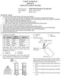 Soal Un Ipa Smp Dan Pembahasannya