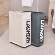 Check spelling or type a new query. Buy Online Portable Dirty Laundry Basket With Wheels Iron Frame Dirty Clothes Organizer Bag Large Capacity Foldable Laundry Pouch Alitools