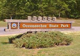 Occoneechee mountain state natural area experiences very high vistation on the weekends and the parking lot can fill up early. Hike Occonechee State Park