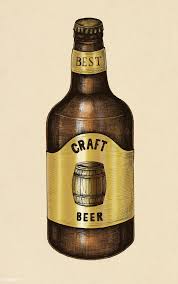 Download Premium Illustration Of Hand Drawn Craft Beer Bottle 410272 Craft Beer Beer Illustration Beer