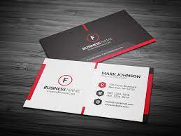 Whether you need a business card for your. Kostenlose Visitenkarten Muster In Verbindung Mit Gratis Visitenkarten Und Logo Maker Free Business Card Templates Business Cards Creative Cool Business Cards
