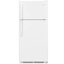 Best sellerin refrigerator replacement handles. Frigidaire 18 Cu Ft Top Freezer Refrigerator White In The Top Freezer Refrigerators Department At Lowes Com