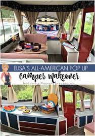 The fabric had an unmistakable 1990s feel. 54 Popup Decorating Ideas Remodeled Campers Pop Up Camper Popup Camper