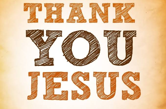 Hasil gambar untuk terimakasih Yesus"