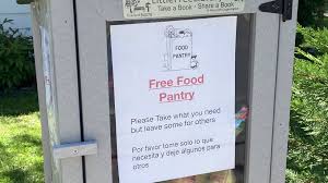 People in need are welcome at the chatham area silent pantry at the tracy memorial village hall in contact the chatham area silent food pantry. Fruitland Free Food Pantry In Need Of Funds To Continue To Operate 47abc