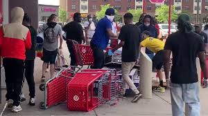 Looters Ransack Minneapolis Target Store During Protests Over Death Of George Floyd Youtube